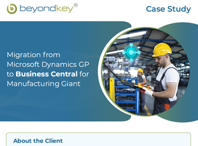 Success Story - Dynamics GP to Business Central Migration