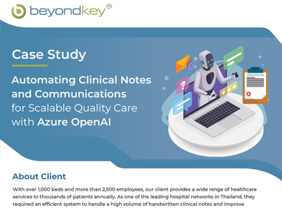 Success Story - Automating Clinical Processes with Azure AI for Scalable, Personalized Care