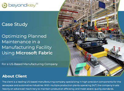 Success Story - MS Fabric for Manufacturing Industry